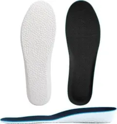 ブラック 両面黒+2.5㎝ シークレット インソール 中敷き 衝撃吸収 身長up