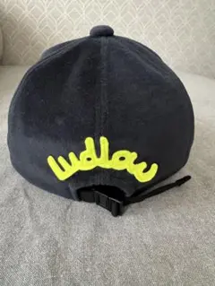 ludlow キャップ ベロア ネオンイエローロゴ ludlow キャップ ベロア ネオンイエローロゴ