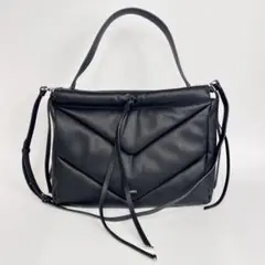 【未使用保管品】HUGO　BOSS　ショルダーバッグ　2WAY　KATLIN　黒