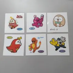 ポケモンパン デコキャラシール セット①
