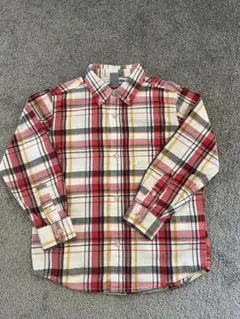 OLD NAVY チェックシャツ 長袖 XS 5才用