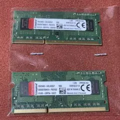 メモリ★DDR3L PC3-12800 ★4GBx2枚★KVR16LS11/4