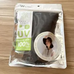 W by Wpc. UV PROTECTION SAFARI HAT ブラック