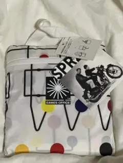 【未使用】ユニクロ SPRZ NY イームズ ポケッタブルトートバッグ折り畳み
