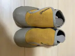 mont-bell スリッポンレインブーツ イエロー/グレー