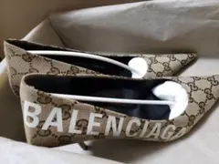 GUCCI x BALENCIAGA Square Knifeパンプス 38