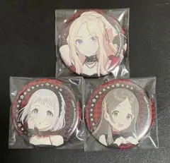 学園アイドルマスター 学マス カラオケの鉄人 缶バッジ 3点