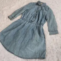 ポールアンドジョーシスター　ワンピース デニム シャツ S サイズ
