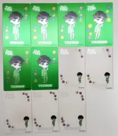PetiTEEN　まじかる百貨店　クリアカード　ステッカー　バーノン　11枚
