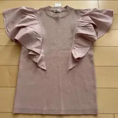 新品未使用タグ付き♡INGNI ニット素材 フリルカットソー