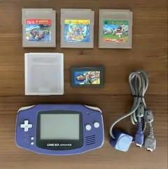 【ジャンク品】任天堂 ゲームボーイアドバンス 本体・ゲームソフトまとめ売り