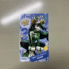 僕のヒーローアカデミア 蛙吹梅雨 ジャンプショップキャラクターミニブロマイド