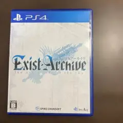 PS4ソフト　イグジストアーカイヴ　Exist Archive