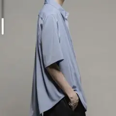 CasperJohn/シャツ -クールタッチファブリック-/サックスブルー/XS