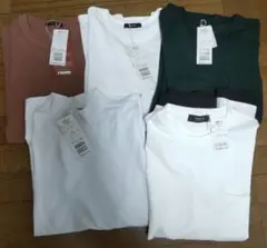 【日祝限定価格】訳あり◎コムサイズム　Tシャツ　Lサイズ　5枚セット売り　メンズ