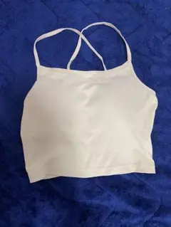 GU カップ付きキャミソール S 緑