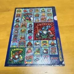 ビックリマン クリアファイル A4サイズ　ロッテ　キャンペーン　2016年頃