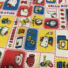 緊急値下げ❗️ハローキティ はぎれ 布 生地　平成レトロ