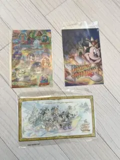 ディズニーランド　ポストカード　3枚セット