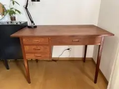 北欧ヴィンテージ デスク チーク 英国