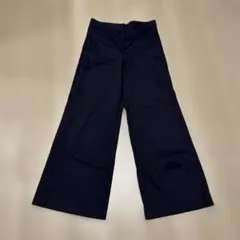 Theory セオリー　麻　パンツ　ネイビー　Sサイズ