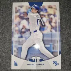 大谷翔平 HR#18 Topps50/50 ホームラン MLB ドジャース