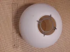 ホワイトプラスチック製ランプシェード