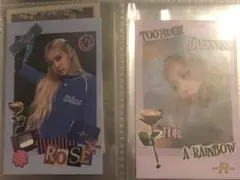 BLACKPINK rose ソロ YG SELECT 特典 トレカ