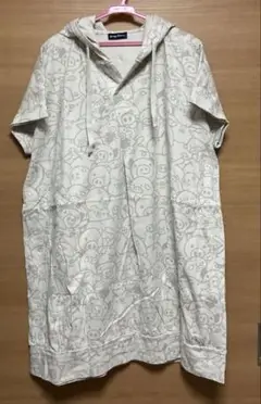 487 ぶたちゃんワンピースパーカー