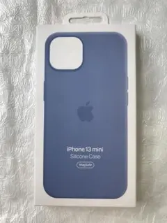 正規品 iPhone 13 mini シリコーンケース　ブルーフォグ