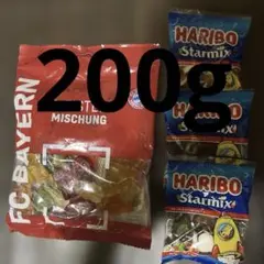 FCバイエルン MEISTER MISCHUNG 200g ハリボー小袋×3袋