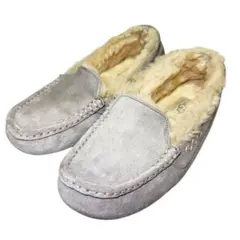 UGG Australia アグ モカシン ムートン 23cm グレー