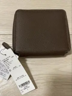 LAKOLE 二つ折り財布　スクエアジップウォレット2 ブラウン【新品未使用】