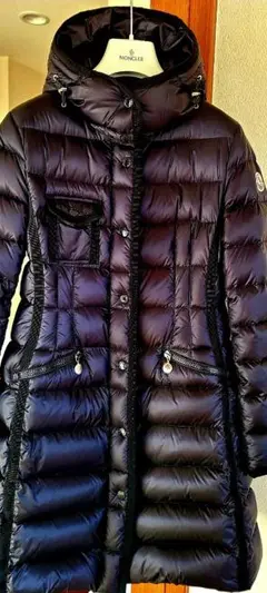 激安❤未使用に近い❤MONCLER❤️ HERMINE 0サイズ ブラック