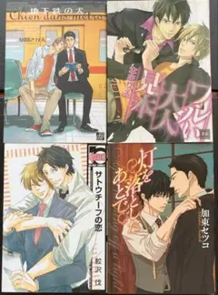 ちょっと古い(2010年~2012年)BL4冊セット