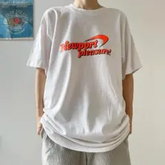 GG234 90s ニューポート Newport Tシャツ タバコ プロモ 販促