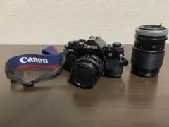 Canon A-1 BLACK 単焦点レンズ2個付き
