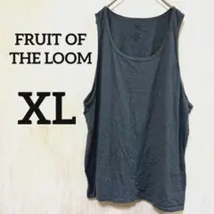 FRUIT OF THE LOOM 【XL】ダークグレー タンクトップ