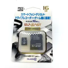 [SUNEAST] マイクロSD 16GB SE-MCSD-016GC