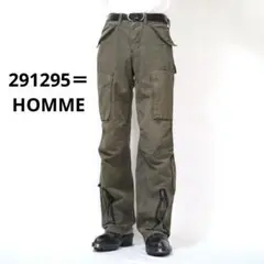 【291295=HOMME】ニーキュー　カーゴパンツ　ギミック　アーカイブ