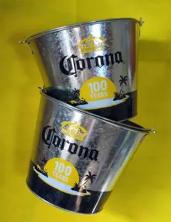 コロナビール バケツ ２個セット（100YEARS）