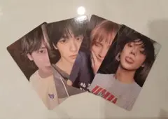 TXT afterglow 5形態　wg特典　トレカ 4枚　匿名