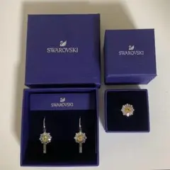 【新品未使用品】Swarovski スワロフスキー ピアス リング