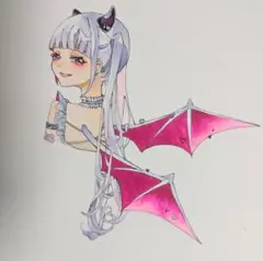 アナログ 手描き イラスト