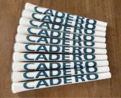 カデログリップ　CADERO ペンタゴン　白/青　10本セット　バックライン無し