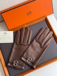 HERMES グレー レザー手袋　サイズ9 楽天市場】エルメス グローブ レザーの通販