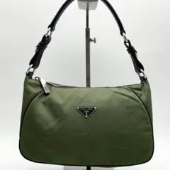 【上品】PRADA アクセサリーポーチ 三角プレート テスートナイロン