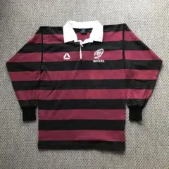 早稲田大学　ラグビージャージ　1980年代　背番号11　希少品　Lサイズ 80s CONVERT コンバート 早稲田大学 ラグビー 蹴球部 ラガー