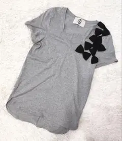 kaon カオン おリボンＴシャツ 日本製