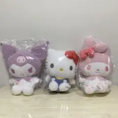 【SALE】サンリオ　もふっとわたあめドール　キティ　マイメロ　クロミ　セット